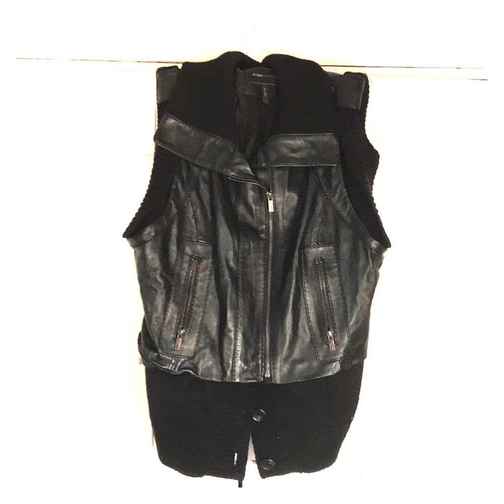Black vest by BCBGMaxAzria